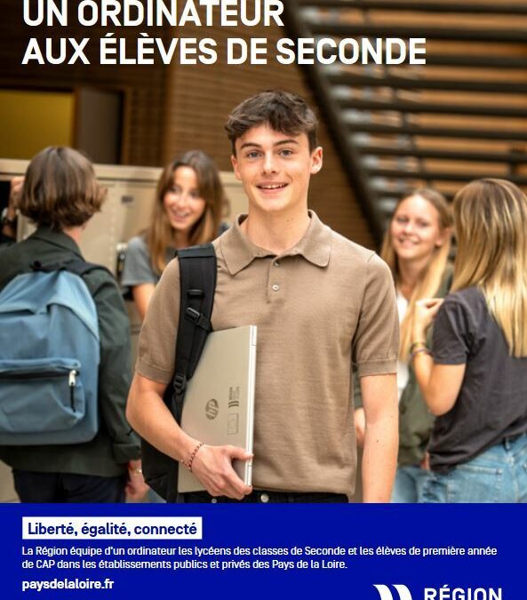 Campagne rentrée 2024: Ordinateurs au lycée